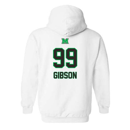 Marshall - NCAA Football : Isaiah Gibson - Generic Shersey Hooded Sweatshirt