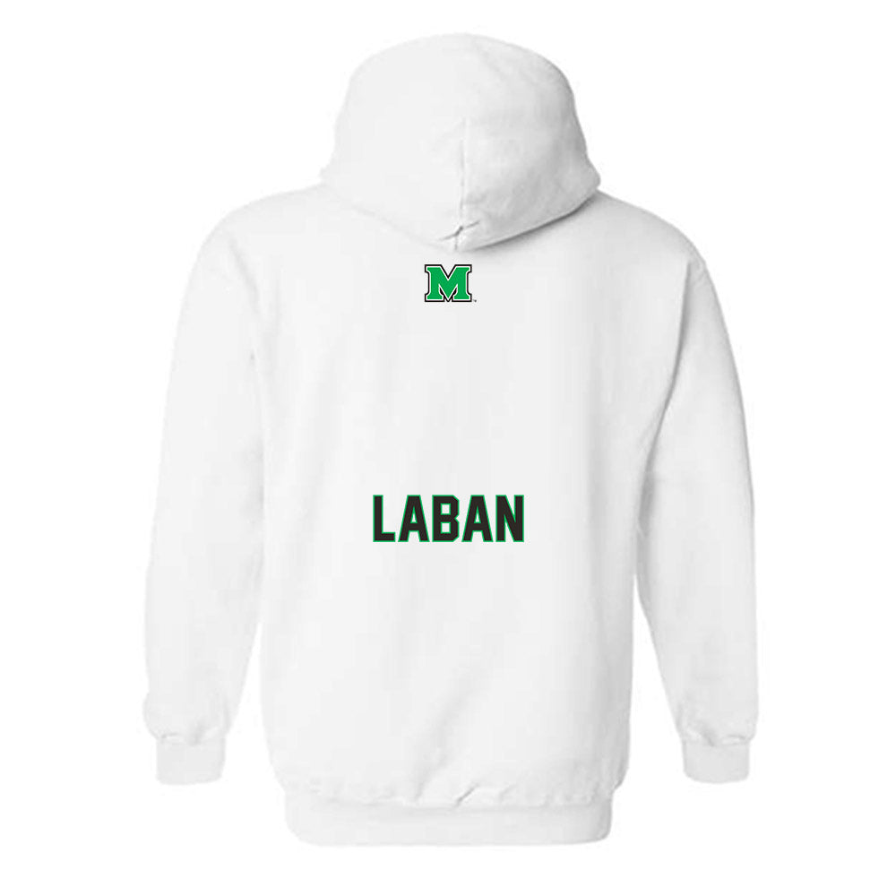 Marshall - NCAA Women's Swimming & Diving : Eszter Laban - Generic Shersey Hooded Sweatshirt