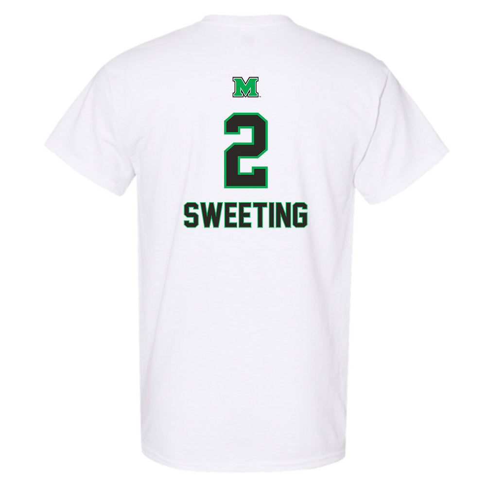 Marshall - NCAA Football : Darrell Sweeting - Generic Shersey T-Shirt-1