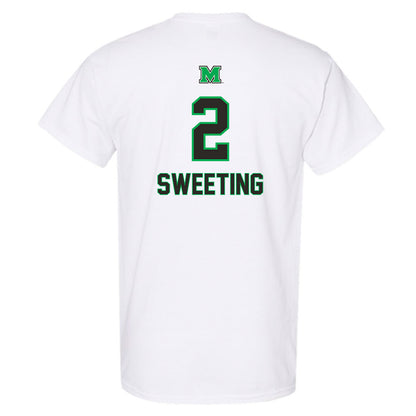 Marshall - NCAA Football : Darrell Sweeting - Generic Shersey T-Shirt-1