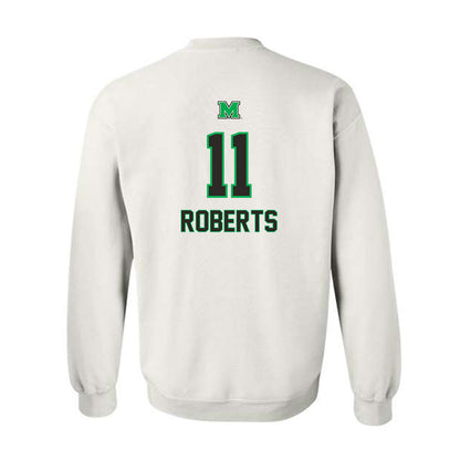 Marshall - NCAA Football : JJ Roberts - Generic Shersey Crewneck Sweatshirt