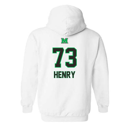 Marshall - NCAA Football : Treaden Henry - Generic Shersey Hooded Sweatshirt