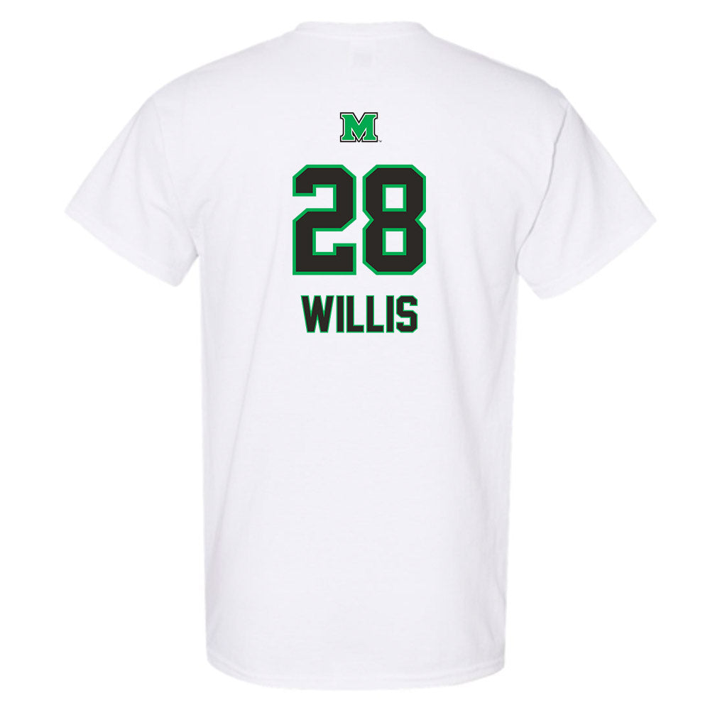 Marshall - NCAA Football : AD Willis - Generic Shersey T-Shirt-1