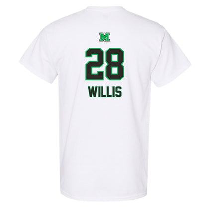 Marshall - NCAA Football : AD Willis - Generic Shersey T-Shirt-1