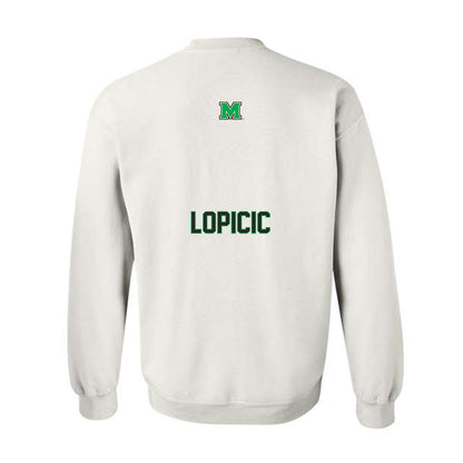 Marshall - NCAA Women's Tennis : Andela Lopicic - Generic Shersey Crewneck Sweatshirt