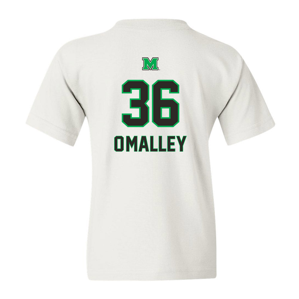 Marshall - NCAA Baseball : Austin O'Malley - Generic Shersey Youth T-Shirt