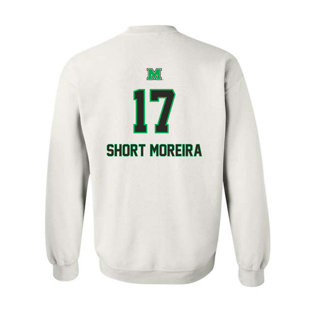 Marshall - NCAA Men's Soccer : Filipe Short moreira - Generic Shersey Crewneck Sweatshirt