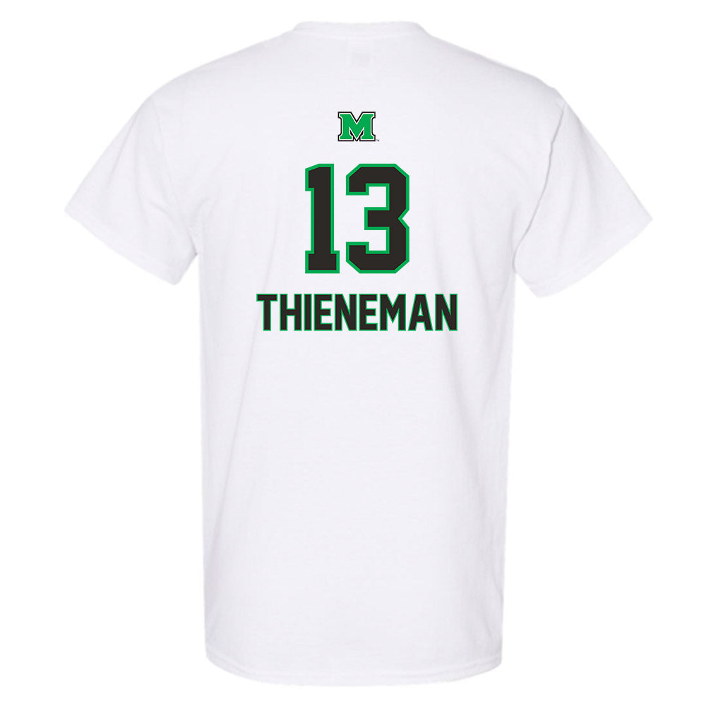 Marshall - NCAA Men's Basketball : Creighton Thieneman - Generic Shersey T-Shirt