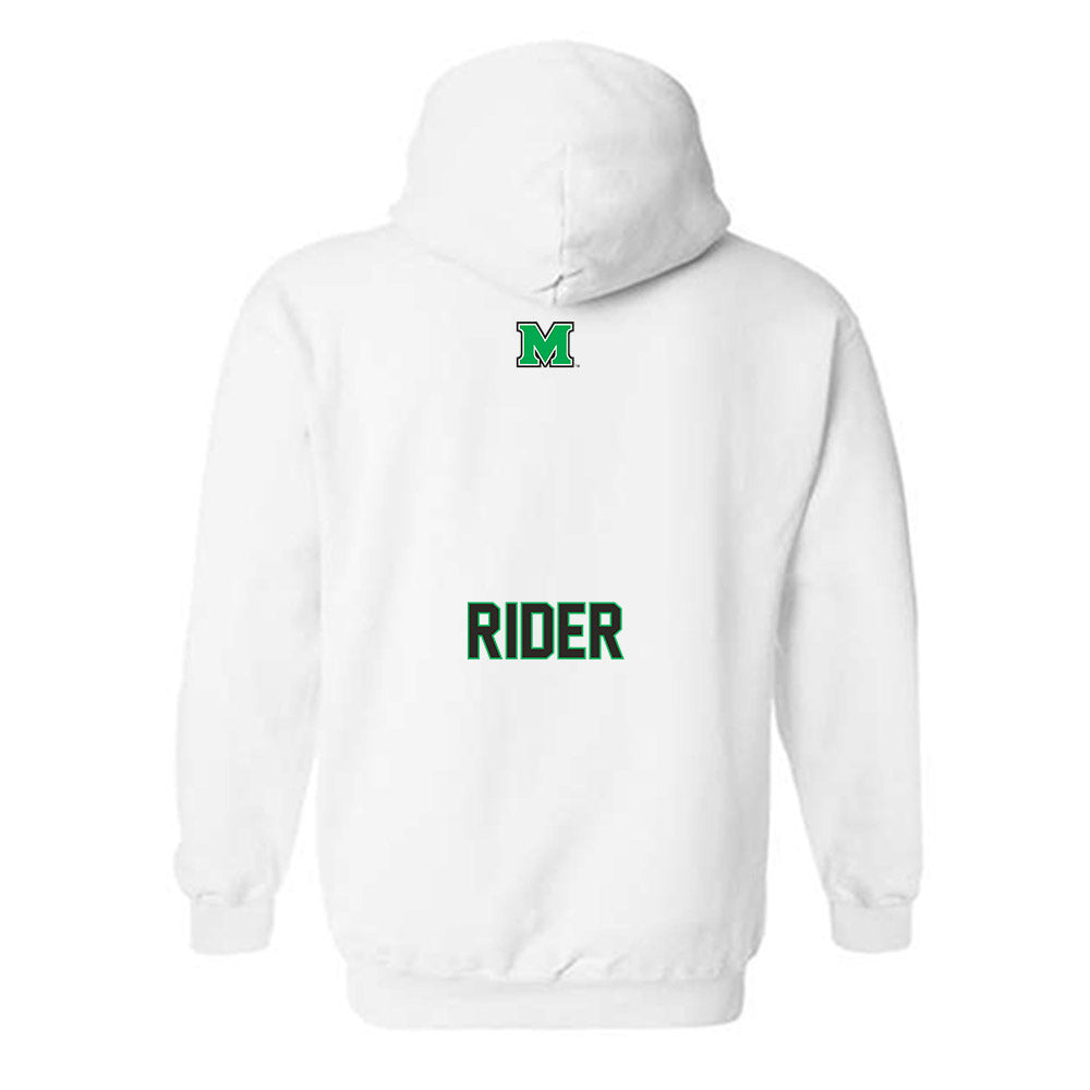 Marshall - NCAA Women's Swimming & Diving : Mackenzie Rider - Generic Shersey Hooded Sweatshirt