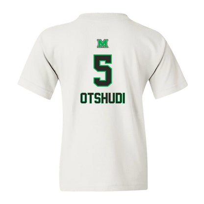 Marshall - NCAA Men's Basketball : Noah Otshudi - Generic Shersey Youth T-Shirt-1