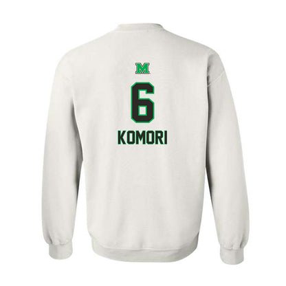 Marshall - NCAA Women's Soccer : Ami Komori - Generic Shersey Crewneck Sweatshirt-1