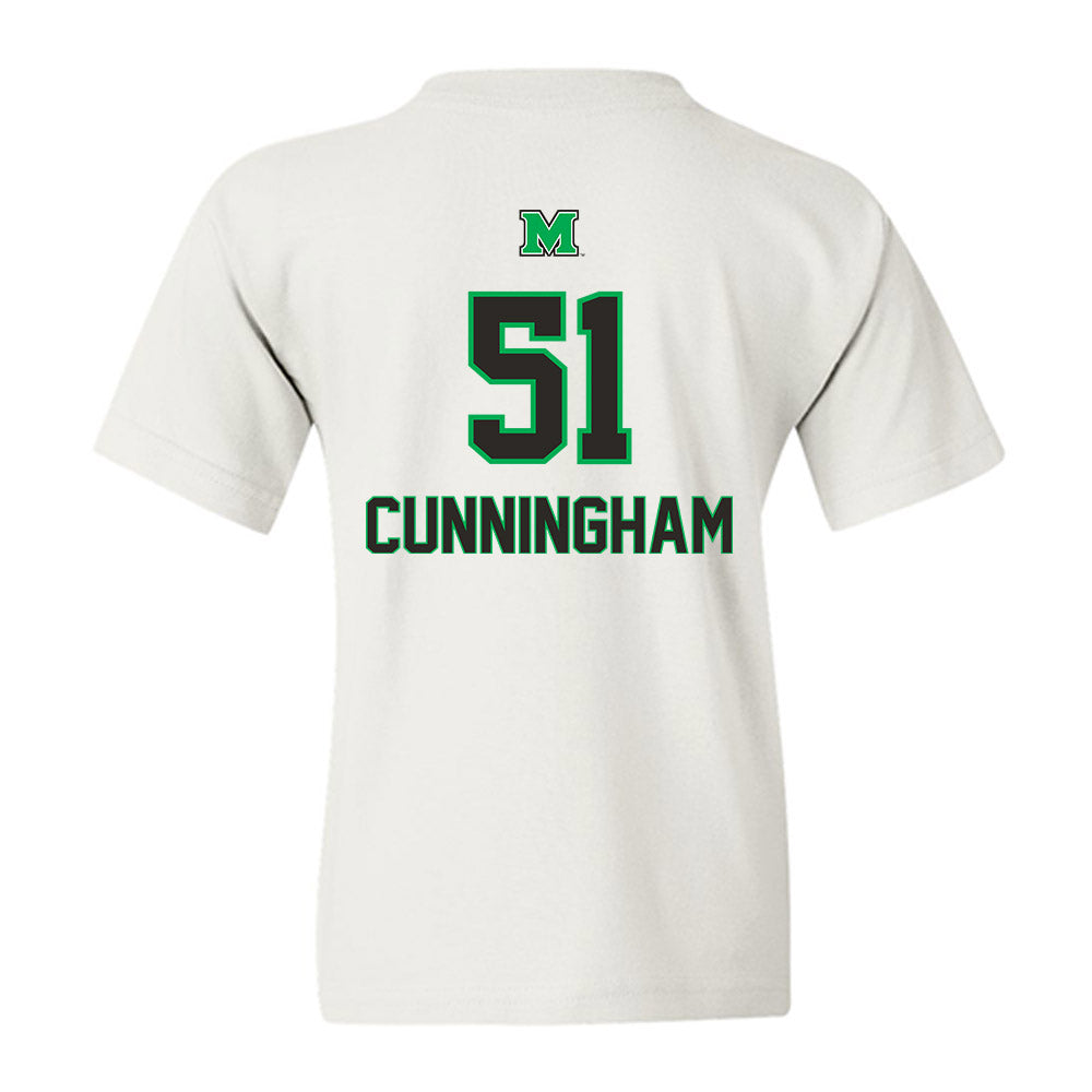 Marshall - NCAA Football : Jaxson Cunningham - Generic Shersey Youth T-Shirt-1