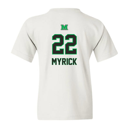 Marshall - NCAA Football : Corey Myrick - Generic Shersey Youth T-Shirt