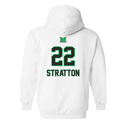 Marshall - NCAA Women's Volleyball : Sarah Stratton - Generic Shersey Hooded Sweatshirt