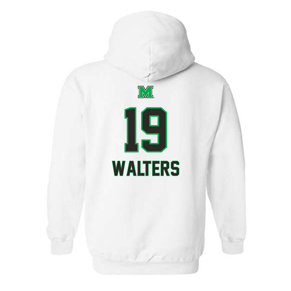 Marshall - NCAA Softball : Bailee Walters - Generic Shersey Hooded Sweatshirt