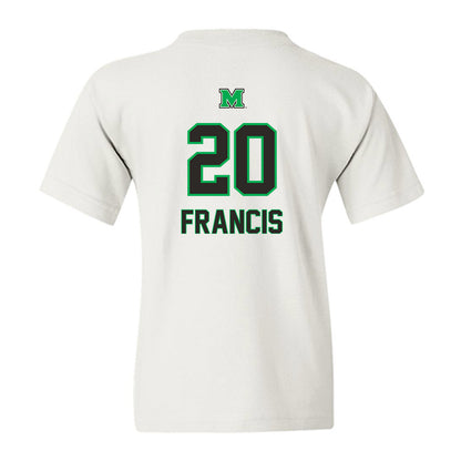 Marshall - NCAA Men's Soccer : Keaviano Francis - Generic Shersey Youth T-Shirt-1