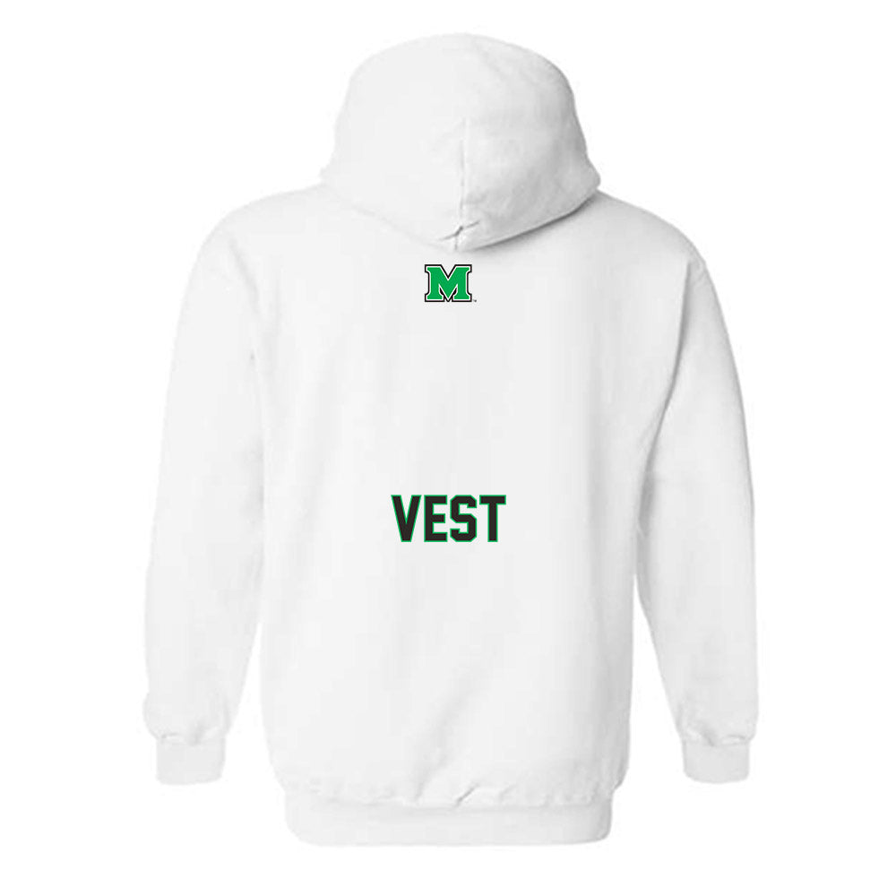 Marshall - NCAA Men's Golf : Tanner Vest - Generic Shersey Hooded Sweatshirt