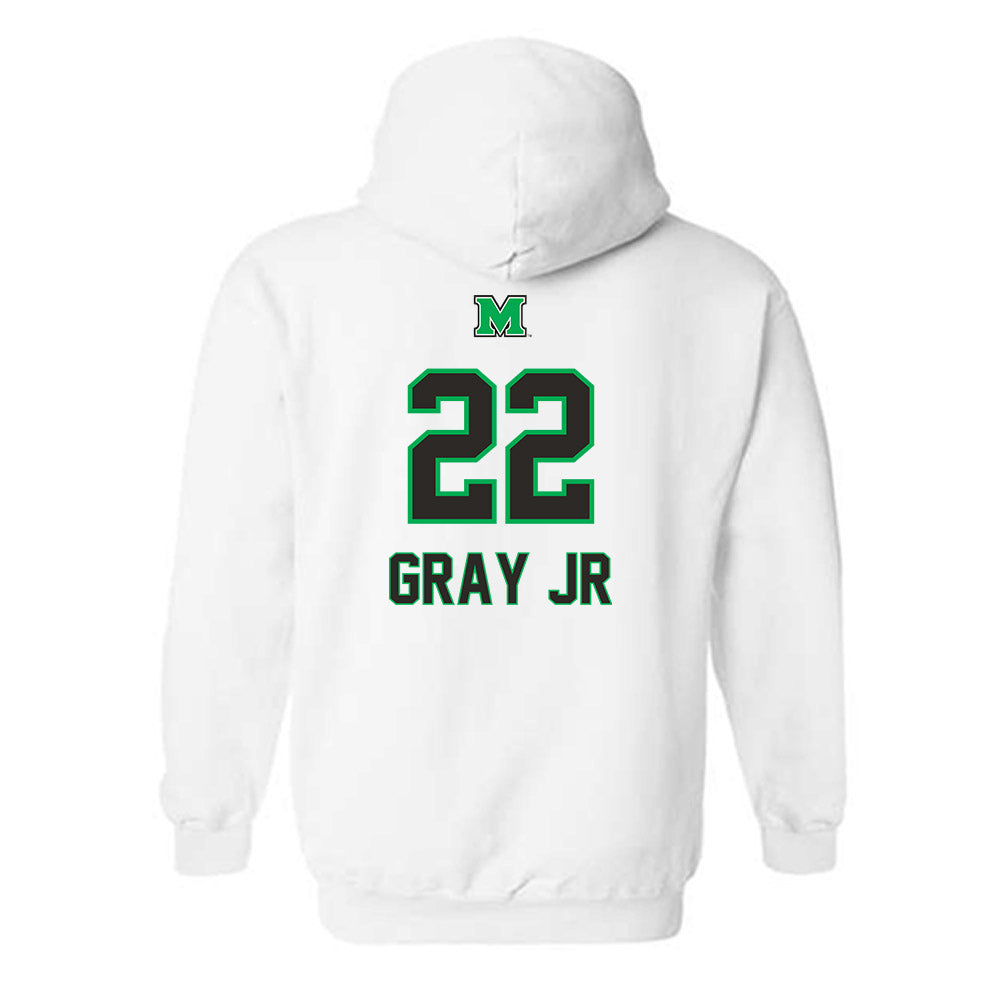 Marshall - NCAA Football : Moses Gray Jr - Generic Shersey Hooded Sweatshirt