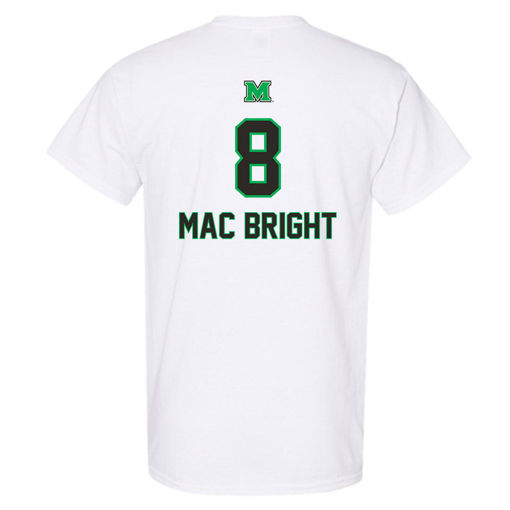 Marshall - NCAA Football : Tah Mac Bright - Generic Shersey T-Shirt