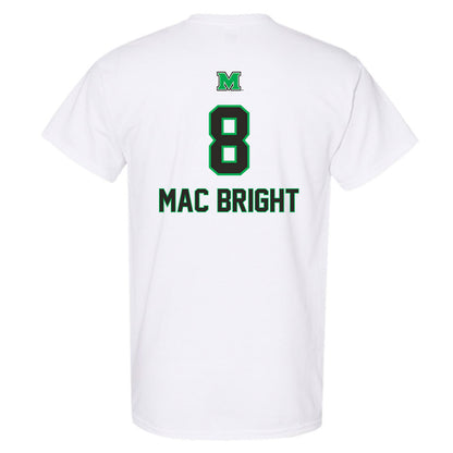 Marshall - NCAA Football : Tah Mac Bright - Generic Shersey T-Shirt