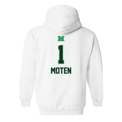 Marshall - NCAA Football : Joshuah Moten - Generic Shersey Hooded Sweatshirt