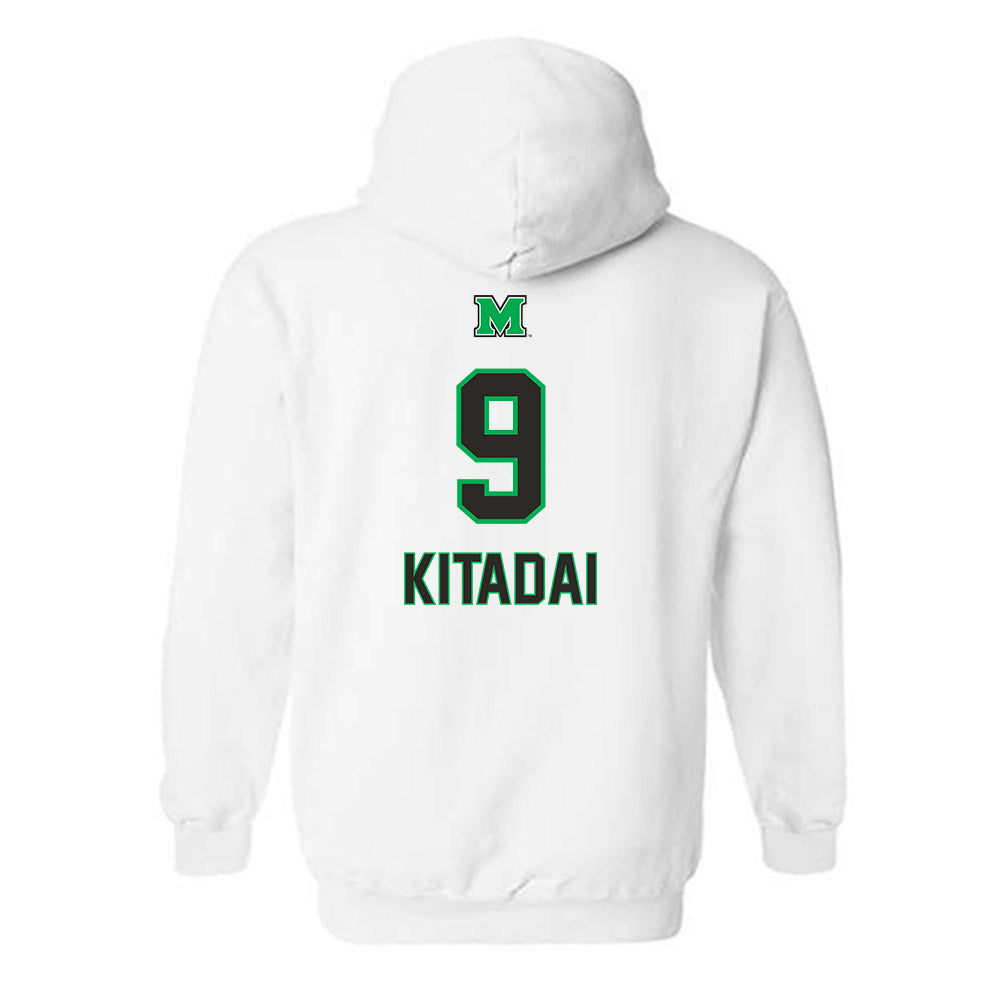 Marshall - NCAA Women's Soccer : Yoshiki Kitadai - Generic Shersey Hooded Sweatshirt