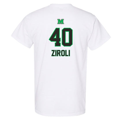 Marshall - NCAA Baseball : Matthew Ziroli - Generic Shersey T-Shirt