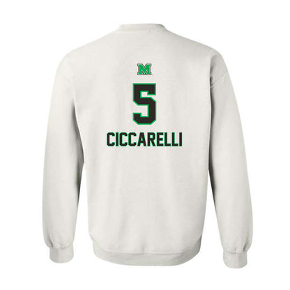 Marshall - NCAA Women's Volleyball : Beatrice Ciccarelli - Generic Shersey Crewneck Sweatshirt