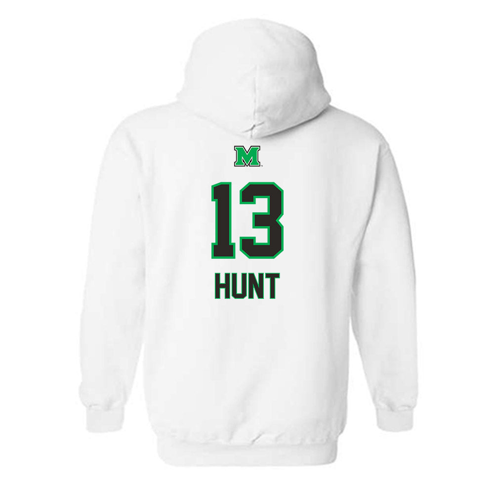 Marshall - NCAA Women's Volleyball : Maya Hunt - Generic Shersey Hooded Sweatshirt