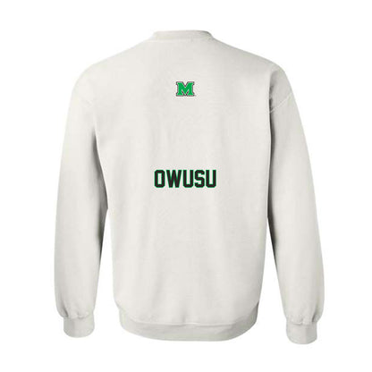 Marshall - NCAA Men's Track & Field : Jonathan Owusu - Generic Shersey Crewneck Sweatshirt-1