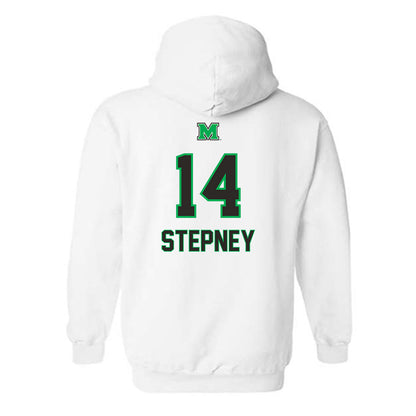 Marshall - NCAA Football : Dejavion Stepney - Generic Shersey Hooded Sweatshirt