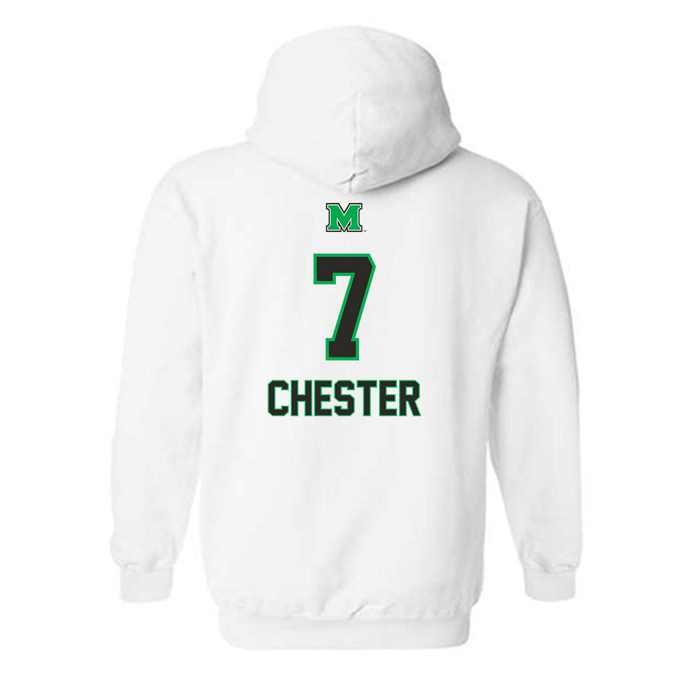 Marshall - NCAA Football : Carl Chester - Generic Shersey Hooded Sweatshirt