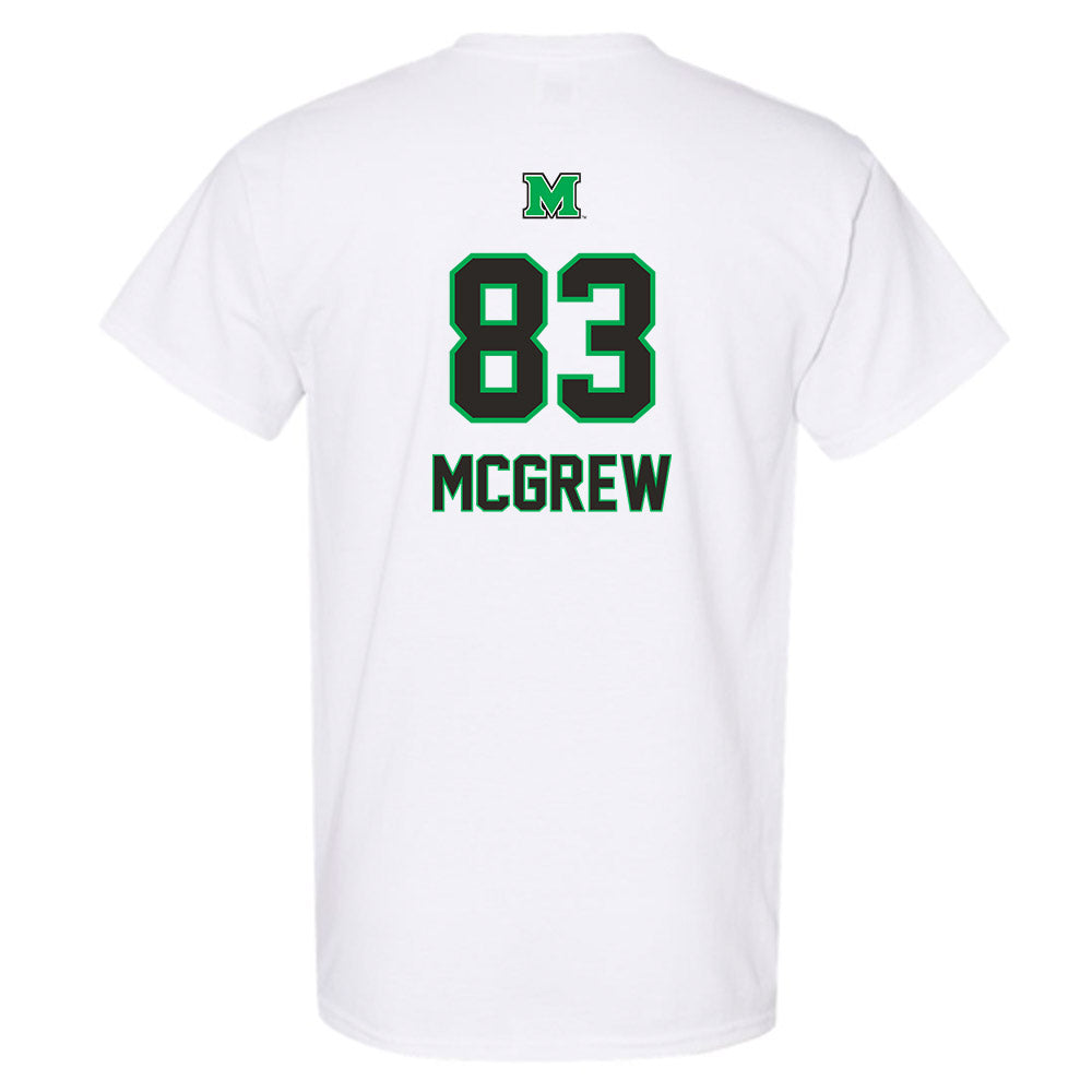 Marshall - NCAA Football : Rhett Mcgrew - Generic Shersey T-Shirt-1