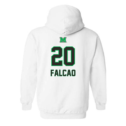 Marshall - NCAA Women's Soccer : Carolina Falcao - Generic Shersey Hooded Sweatshirt