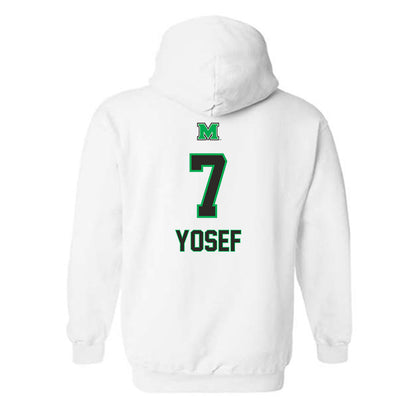 Marshall - NCAA Men's Soccer : Milo Yosef - Generic Shersey Hooded Sweatshirt