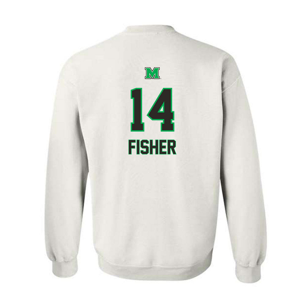 Marshall - NCAA Women's Soccer : Bailey Fisher - Generic Shersey Crewneck Sweatshirt