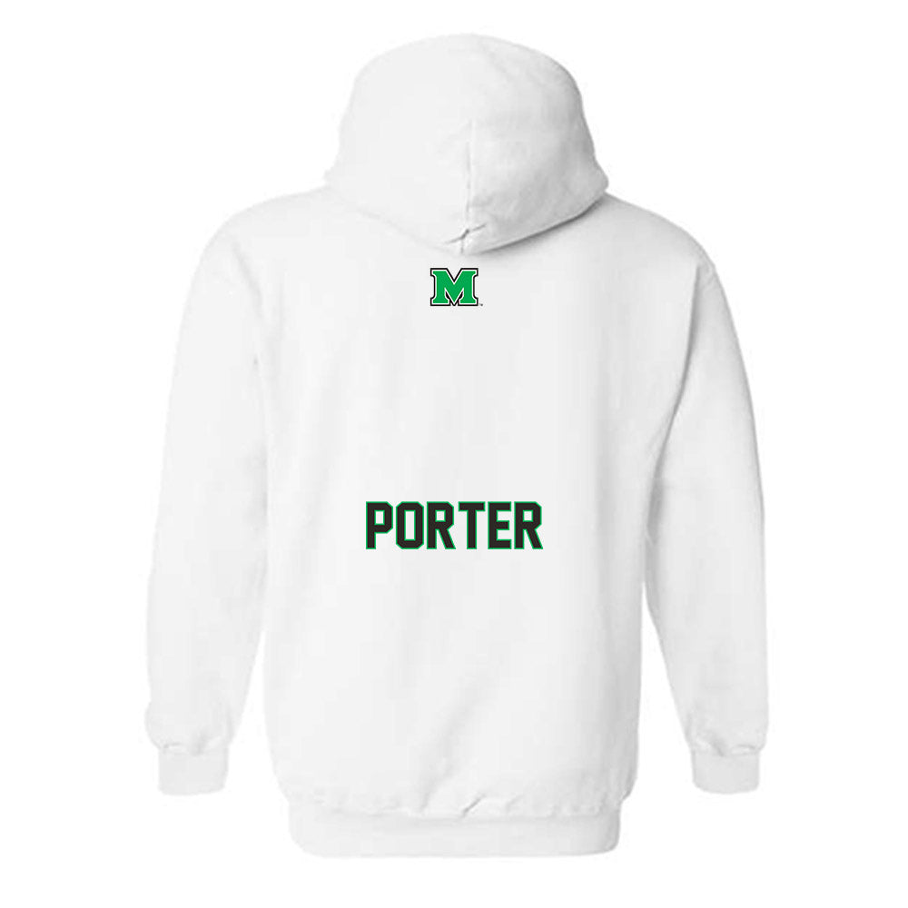 Marshall - NCAA Women's Track & Field : Marlee Porter - Generic Shersey Hooded Sweatshirt