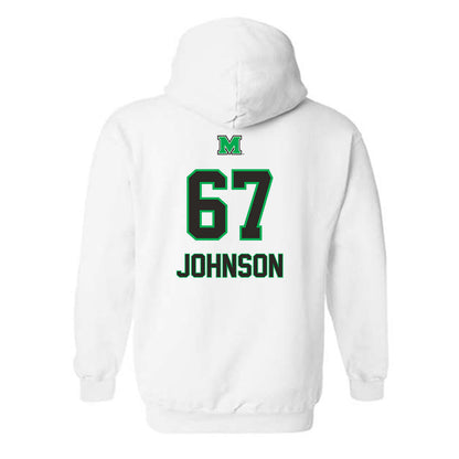 Marshall - NCAA Football : Caden Johnson - Generic Shersey Hooded Sweatshirt