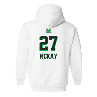 Marshall - NCAA Baseball : Alexander McKay - Generic Shersey Hooded Sweatshirt