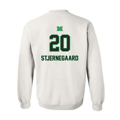 Marshall - NCAA Men's Soccer : Alexander Stjernegaard - Generic Shersey Crewneck Sweatshirt