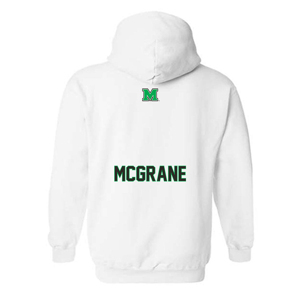 Marshall - NCAA Women's Tennis : Aisling McGrane - Generic Shersey Hooded Sweatshirt