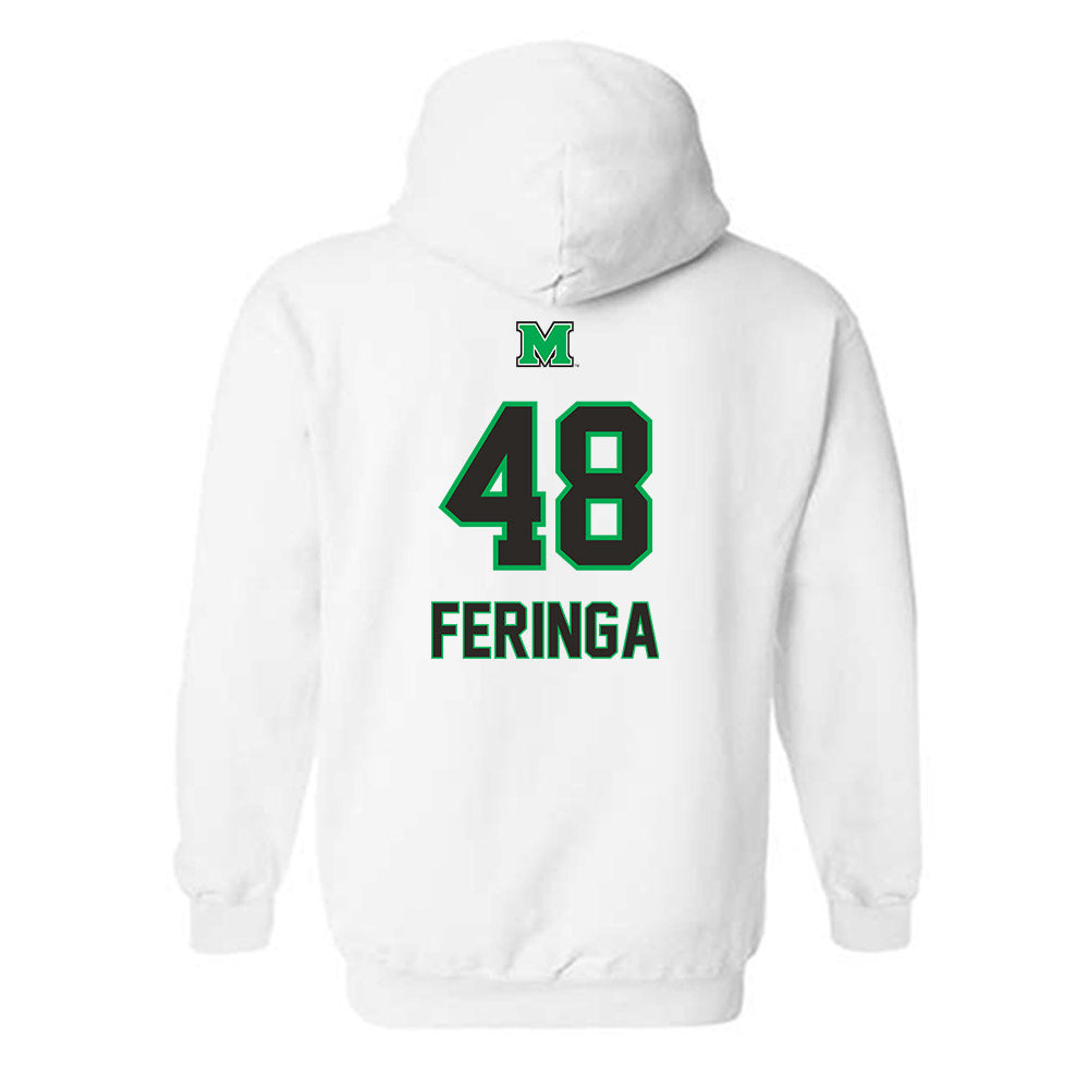 Marshall - NCAA Softball : McKenna Feringa - Generic Shersey Hooded Sweatshirt