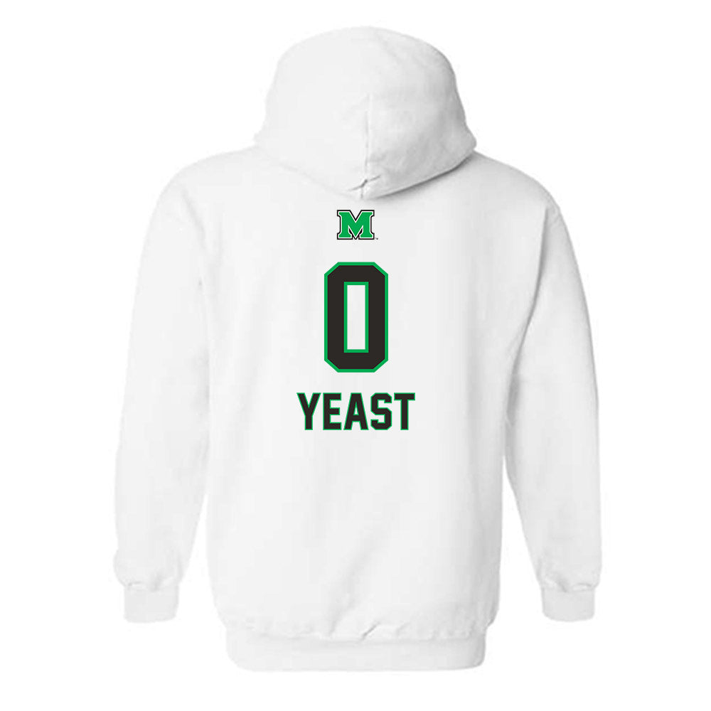 Marshall - NCAA Women's Basketball : Timberlynn Yeast - Generic Shersey Hooded Sweatshirt