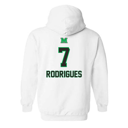 Marshall - NCAA Men's Soccer : Lineker Rodrigues - Generic Shersey Hooded Sweatshirt