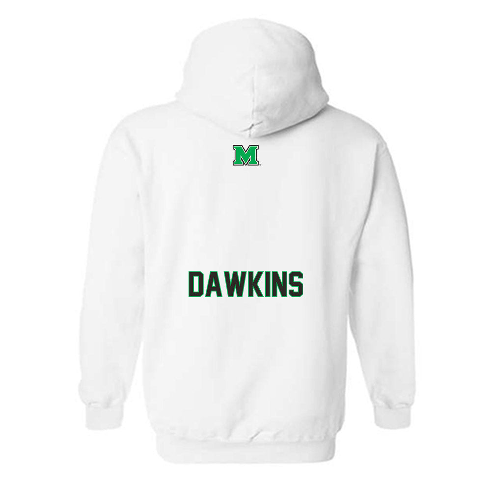 Marshall - NCAA Men's Track & Field : George Dawkins - Generic Shersey Hooded Sweatshirt