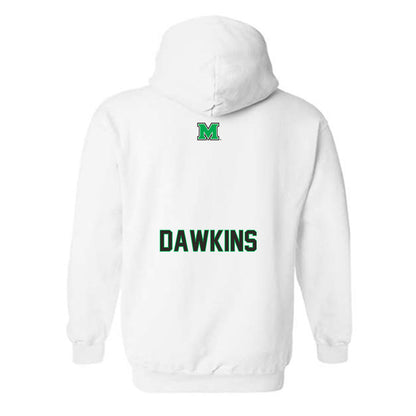 Marshall - NCAA Men's Track & Field : George Dawkins - Generic Shersey Hooded Sweatshirt