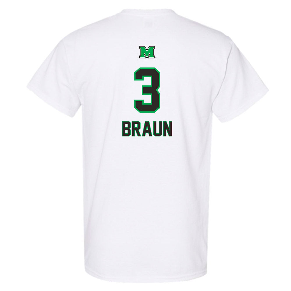 Marshall - NCAA Men's Basketball : Kyle Braun - Generic Shersey T-Shirt