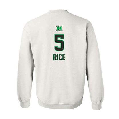 Marshall - NCAA Softball : Savannah Rice - Generic Shersey Crewneck Sweatshirt