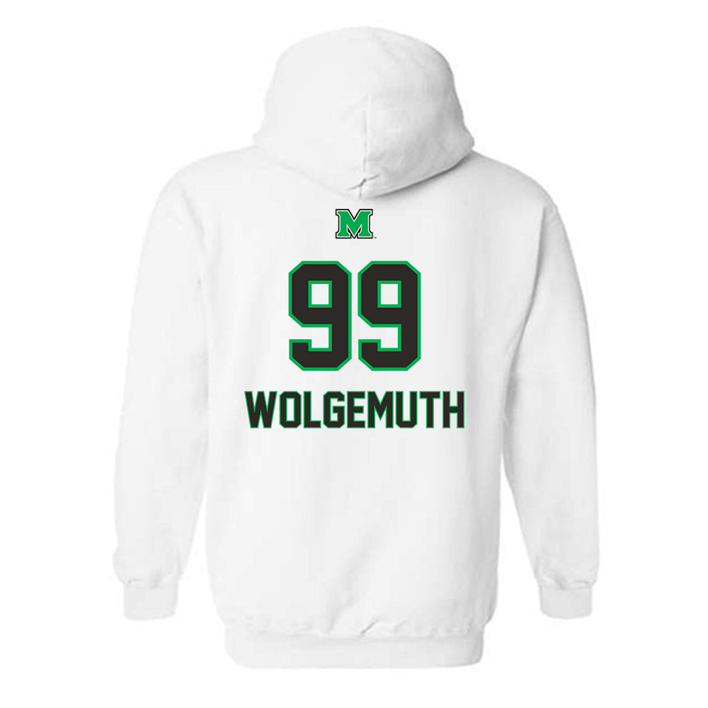 Marshall - NCAA Women's Soccer : Alexis Wolgemuth - Generic Shersey Hooded Sweatshirt