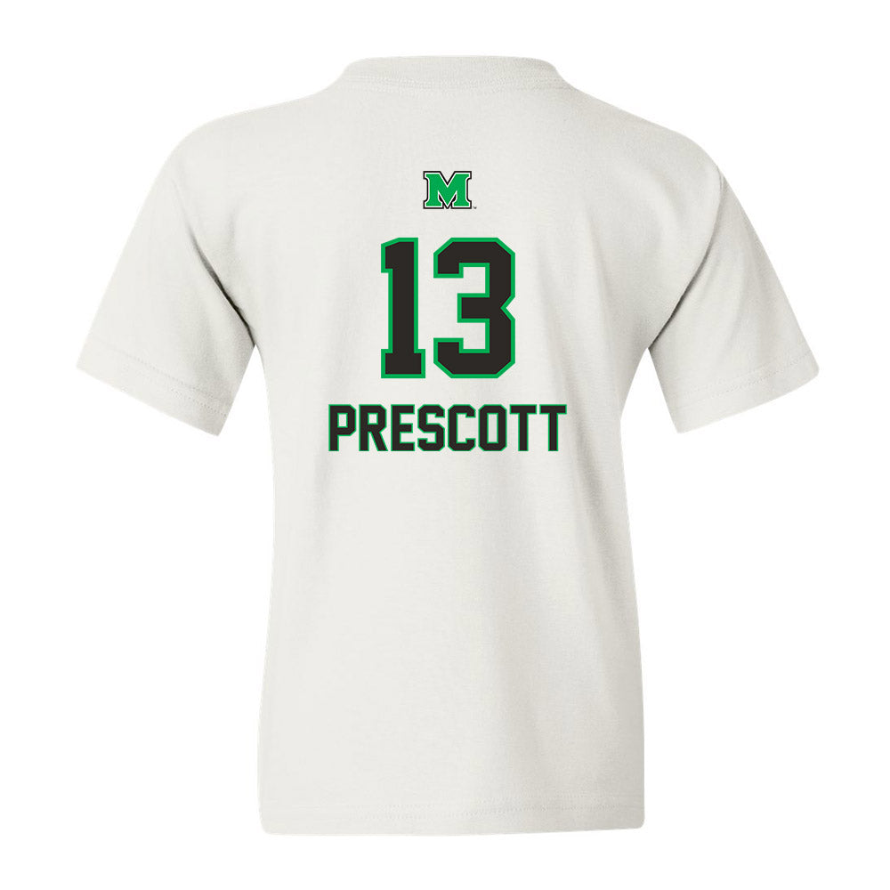 Marshall - NCAA Men's Soccer : Ethan Prescott - Generic Shersey Youth T-Shirt